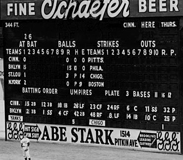 Abe Stark Sign - Ebbets Field Bumper Sticker