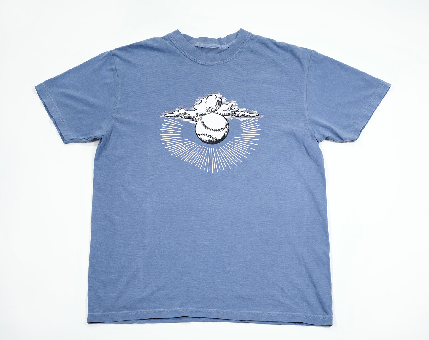 Church of Baseball T-Shirt - Blue