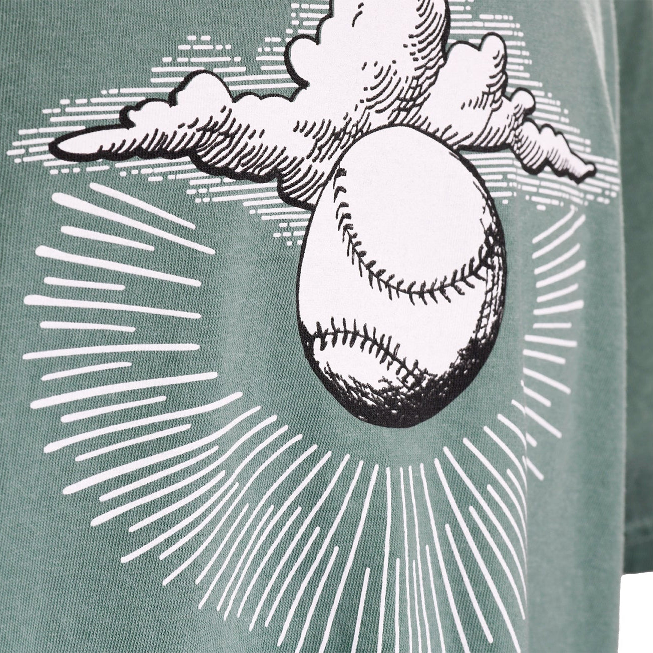 Church of Baseball T-Shirt Green