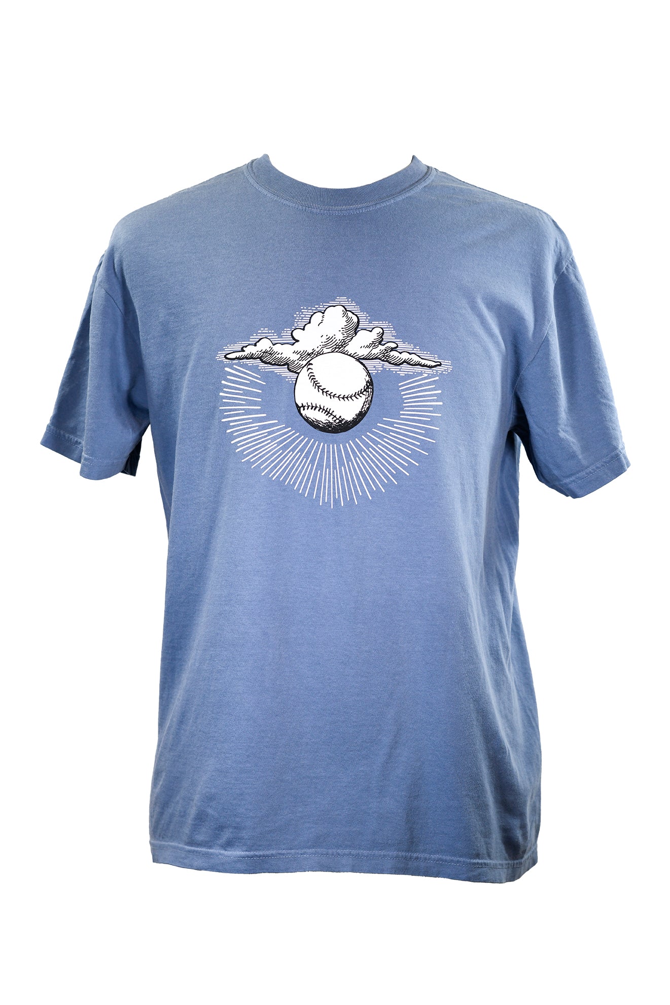 Church of Baseball T-Shirt - Blue
