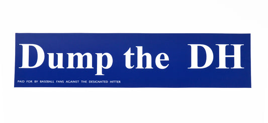 Dump the DH Bumper Sticker