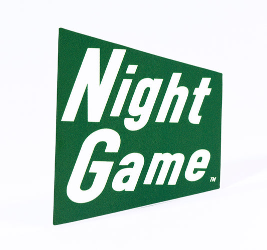 Night Game Logo Sticker