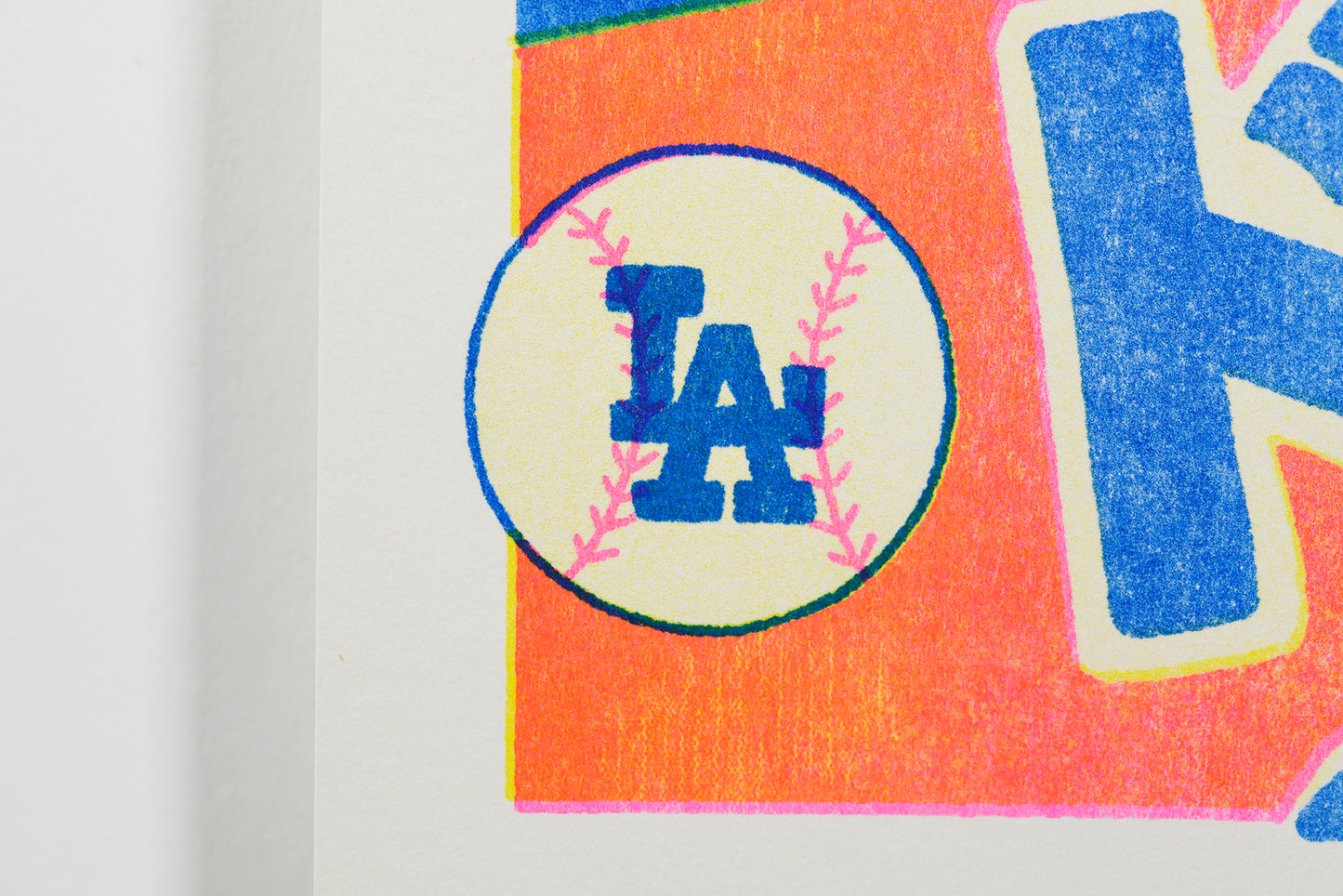 Shohei Ohtani Risograph Print by John Pham