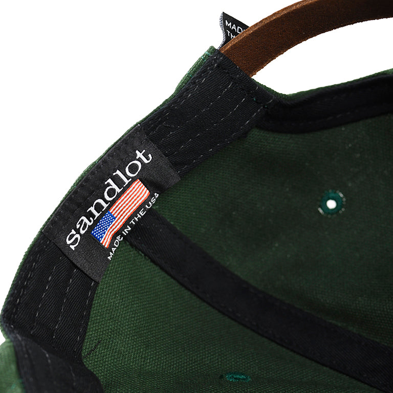 Night Game Canvas Flatbill - Green