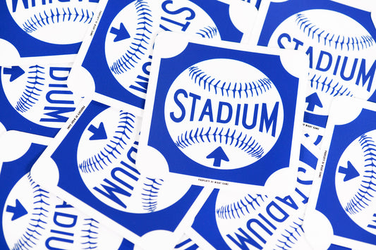 LA Stadium Sign Sticker