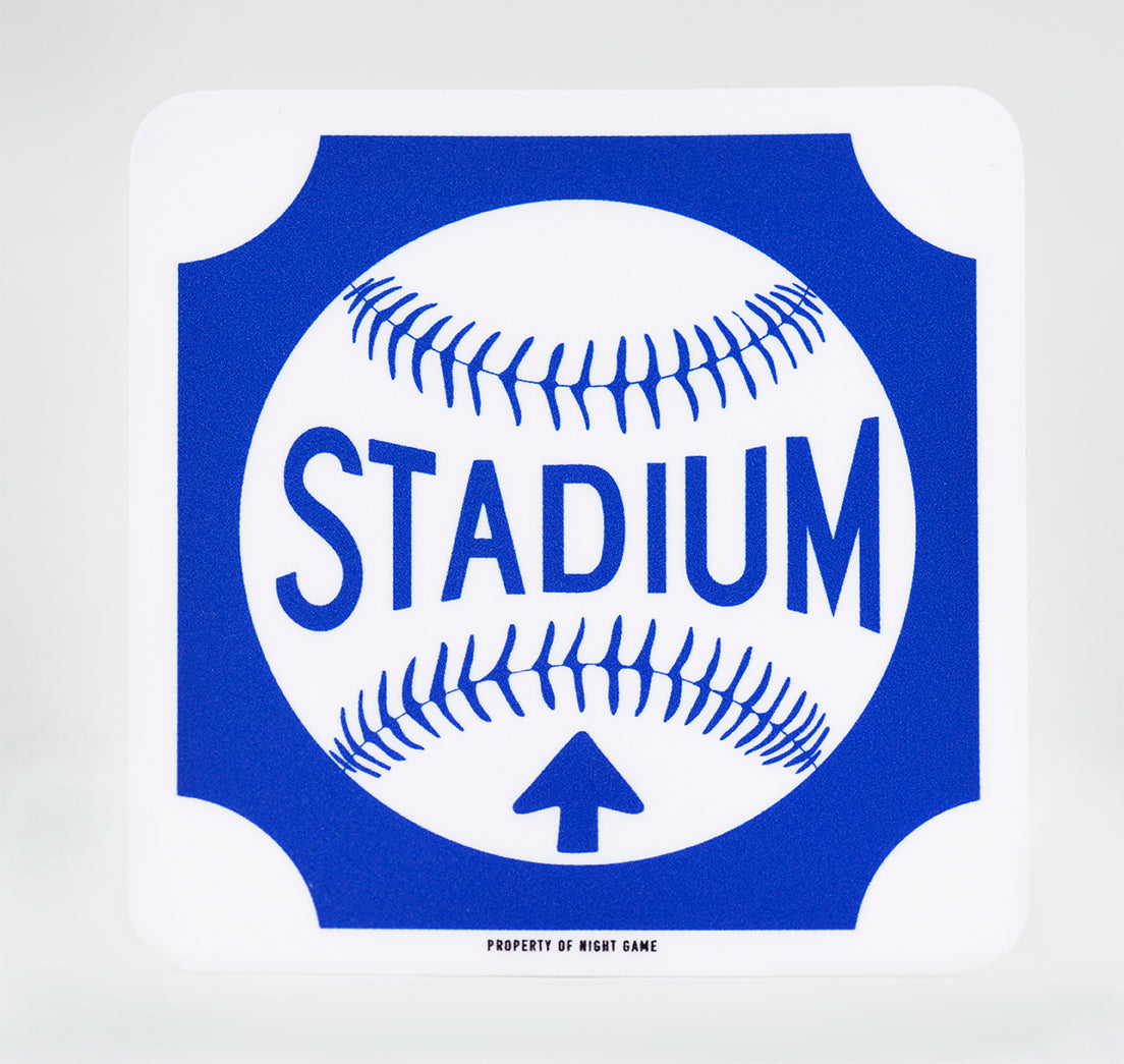 LA Stadium Sign Sticker