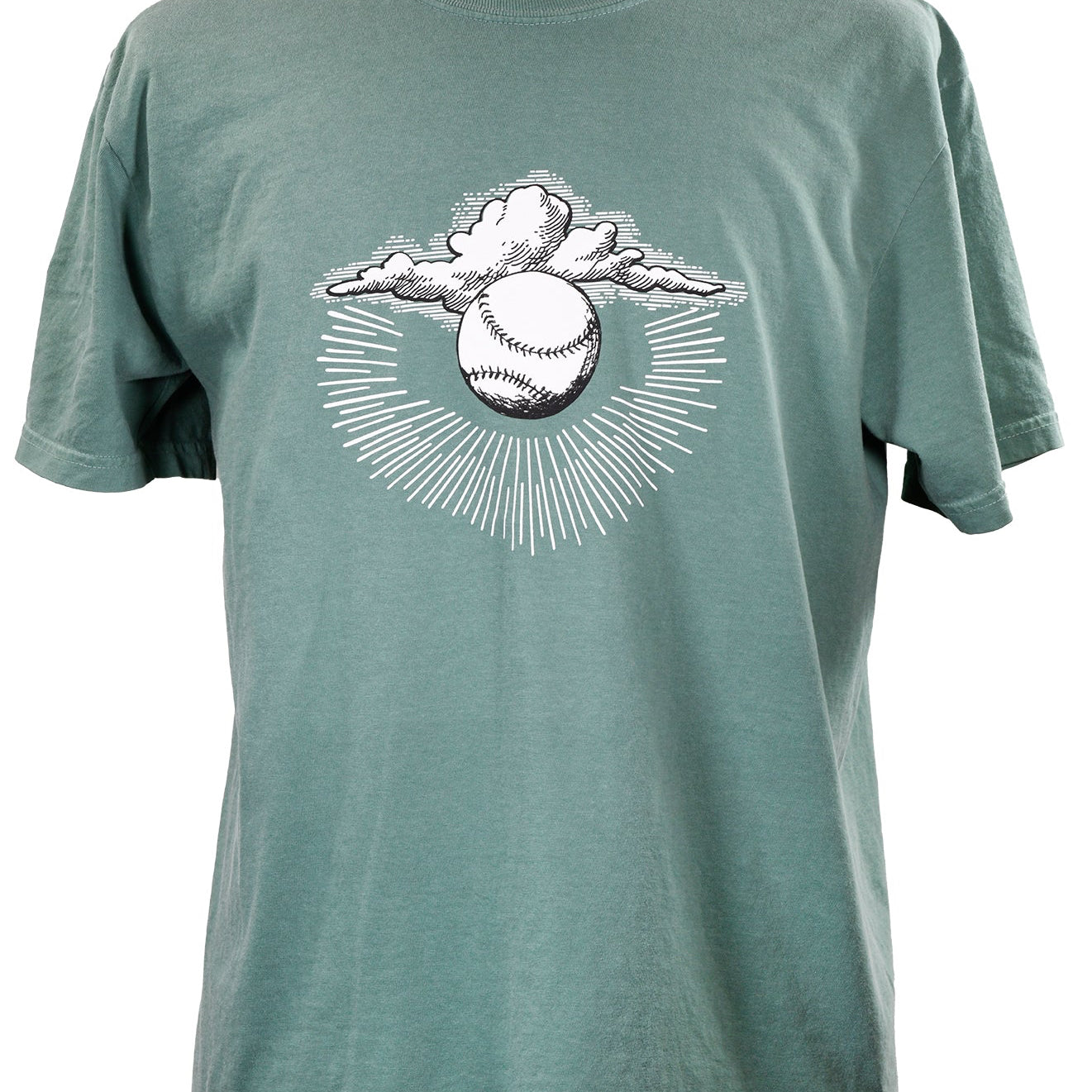 Church of Baseball T-Shirt Green