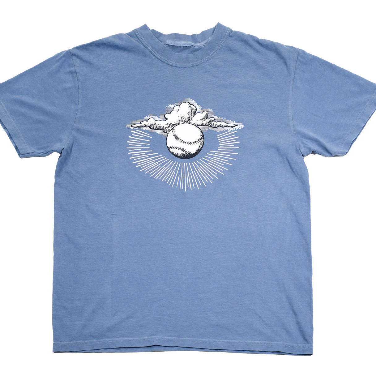 Church of Baseball T-Shirt Blue