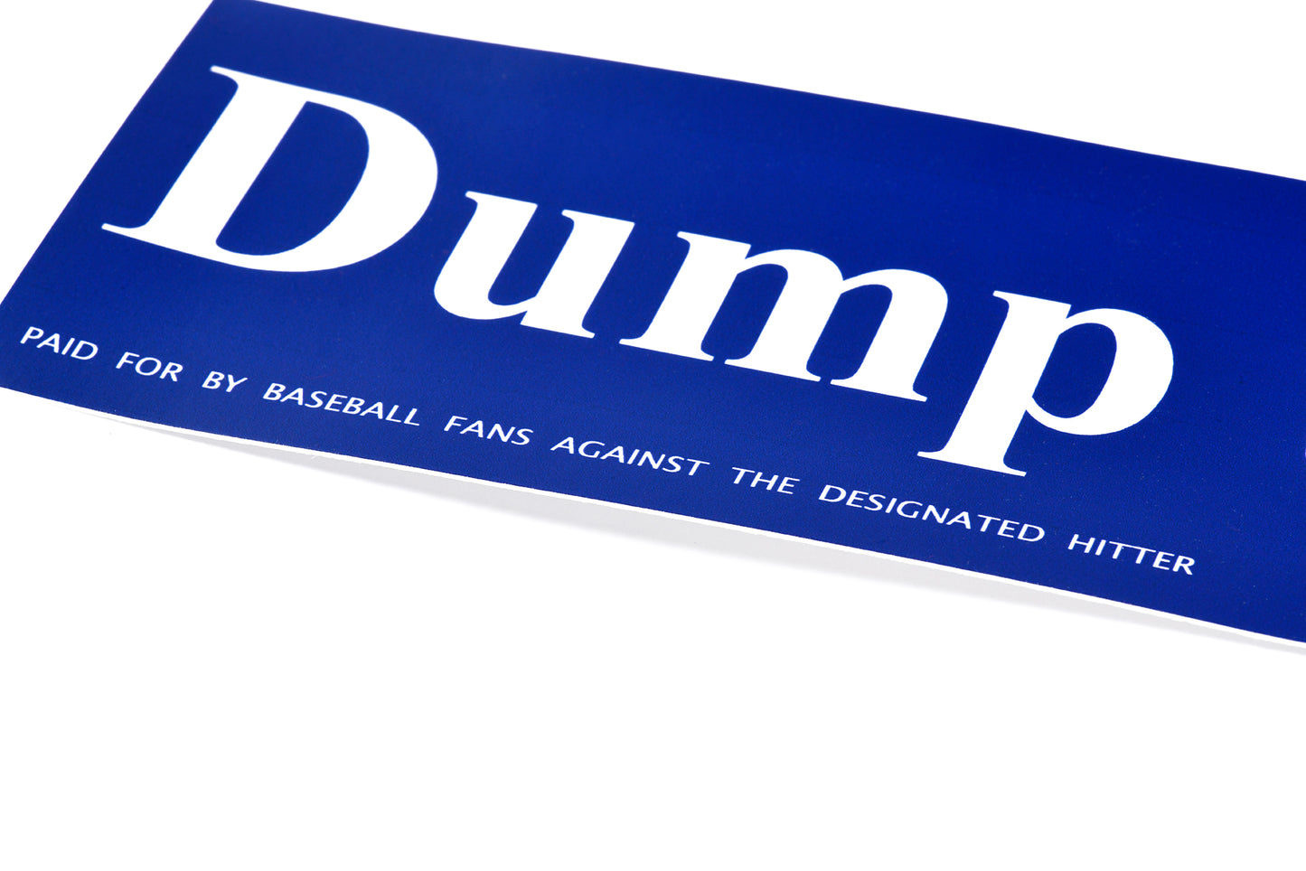 Dump the DH Bumper Sticker