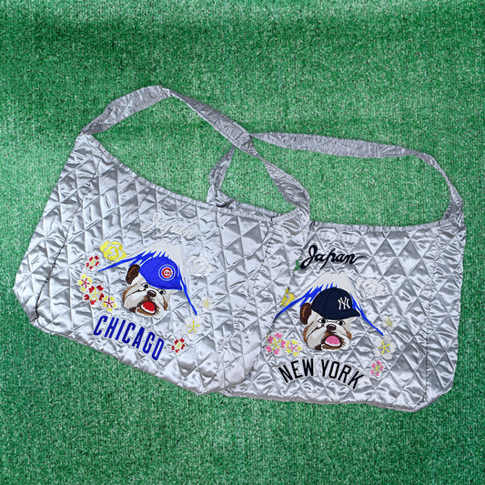 MLB Embroidered Shoulder Bag by Infielder Design