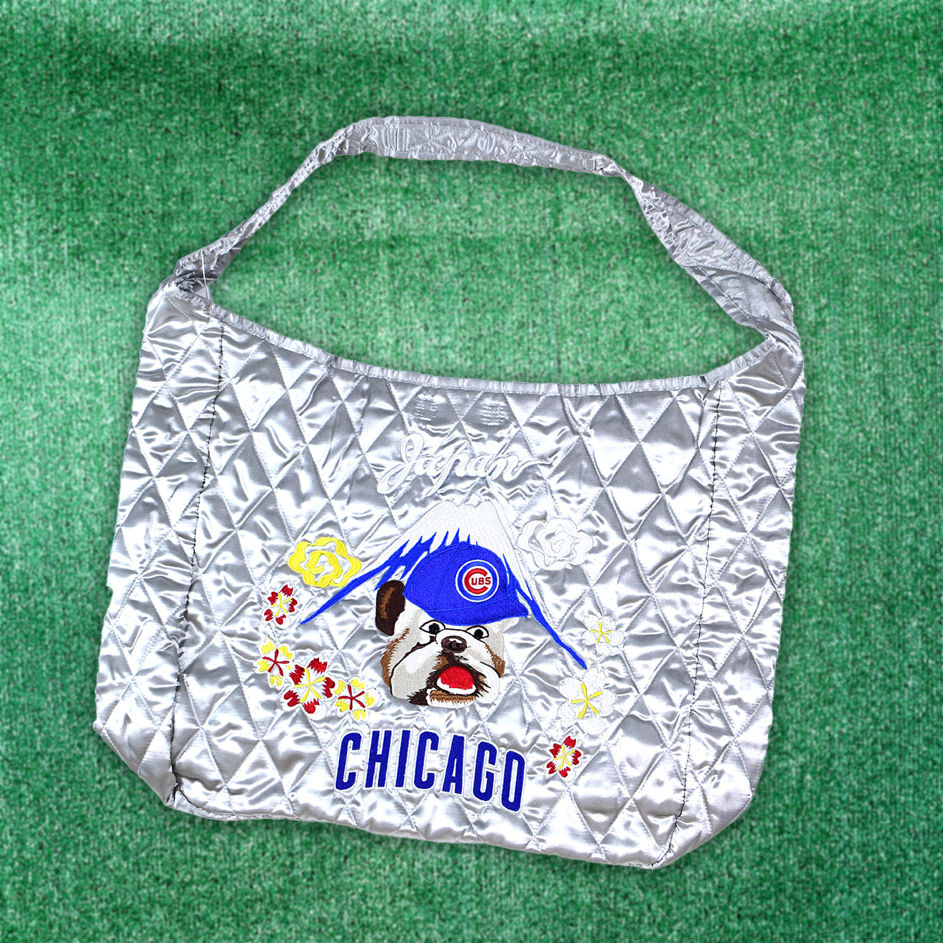 MLB Embroidered Shoulder Bag by Infielder Design