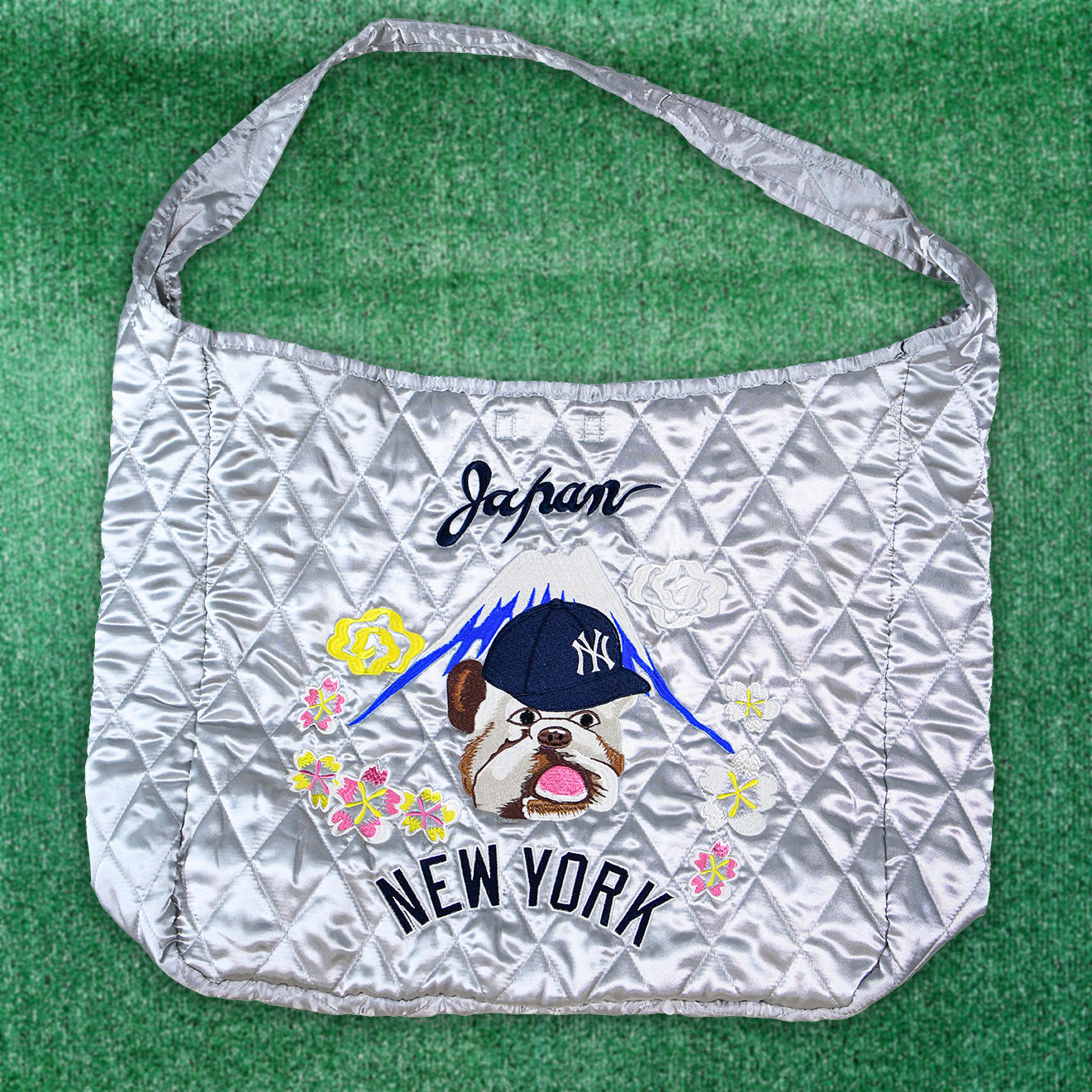MLB Embroidered Shoulder Bag by Infielder Design