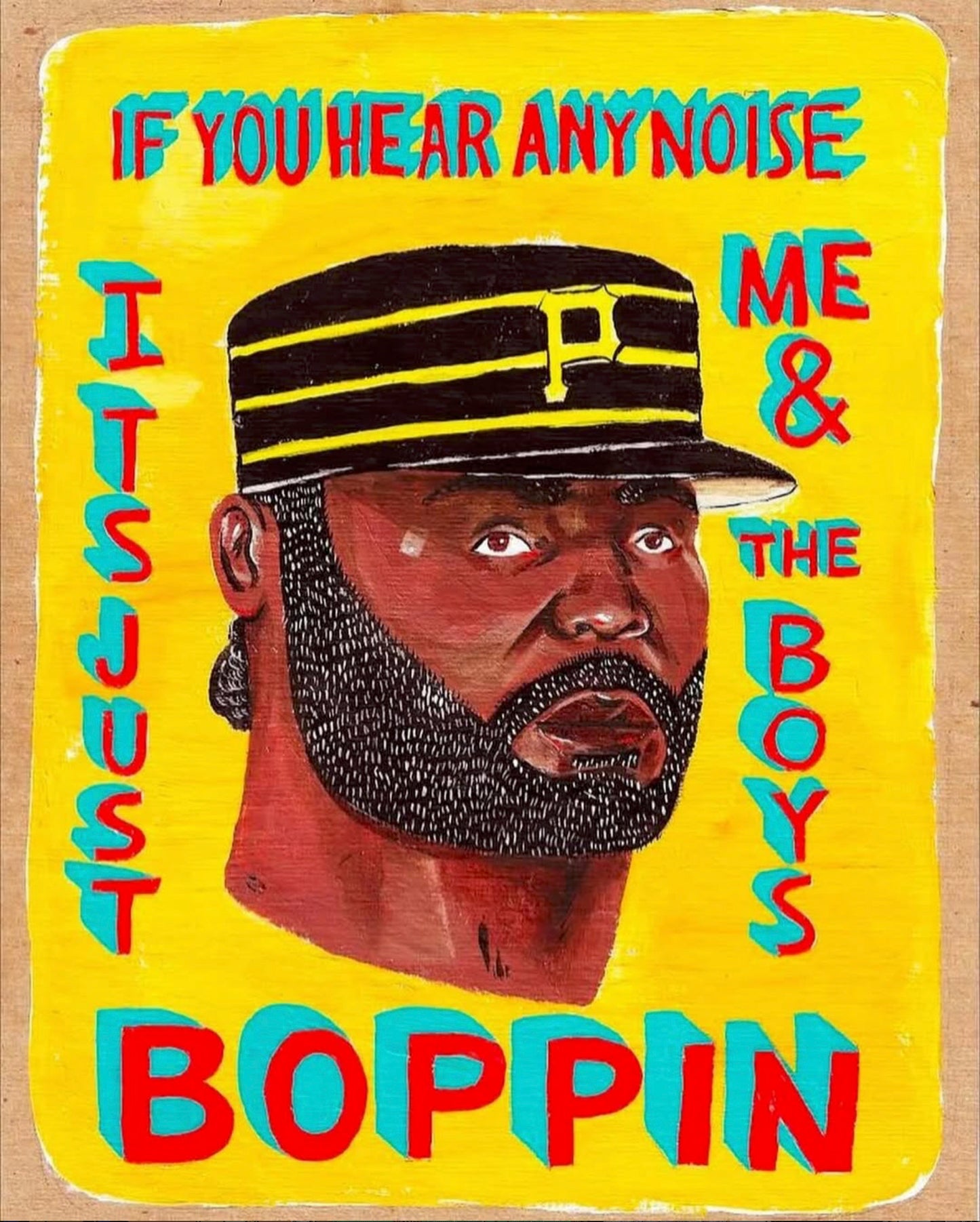 Dave Parker Portrait by Harrison Freeman